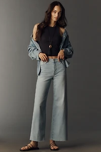 FRAME Le Slim Palazzo High-Rise Wide-Leg Jeans