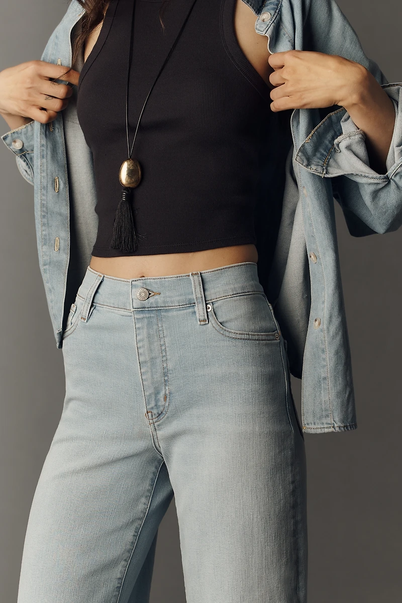 FRAME Le Slim Palazzo High-Rise Wide-Leg Jeans