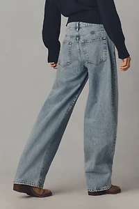 FRAME Low-Slung Low-Rise Barrel Jeans