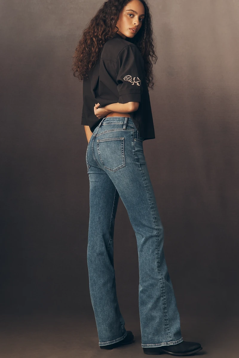 FRAME Reboot High-Rise Bootcut Jeans