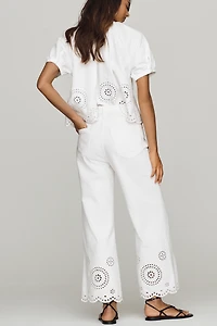 FRAME High-Rise Flared Jeans