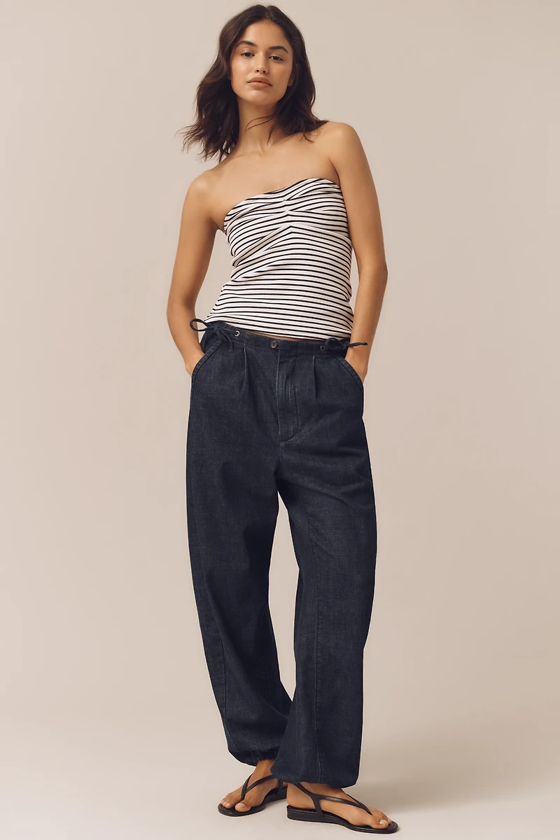 Pilcro Mid-Rise Pull-On Jogger Jeans