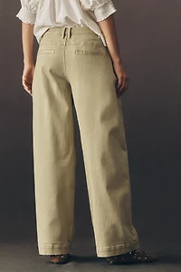 Maeve Low-Slung Tapered Slouch Jeans