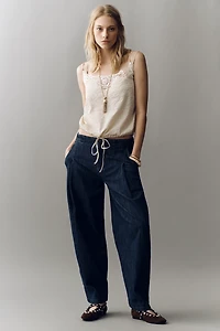 Pilcro High-Rise Wide-Leg Trouser Jeans