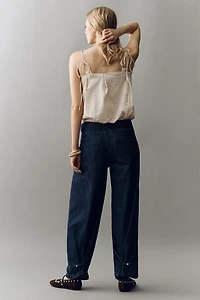 Pilcro High-Rise Wide-Leg Trouser Jeans