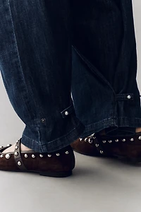 Pilcro High-Rise Wide-Leg Trouser Jeans