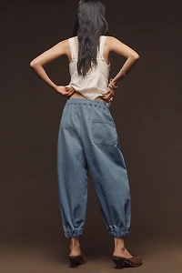 Pilcro High-Rise Crop Pull-On Jogger Jeans