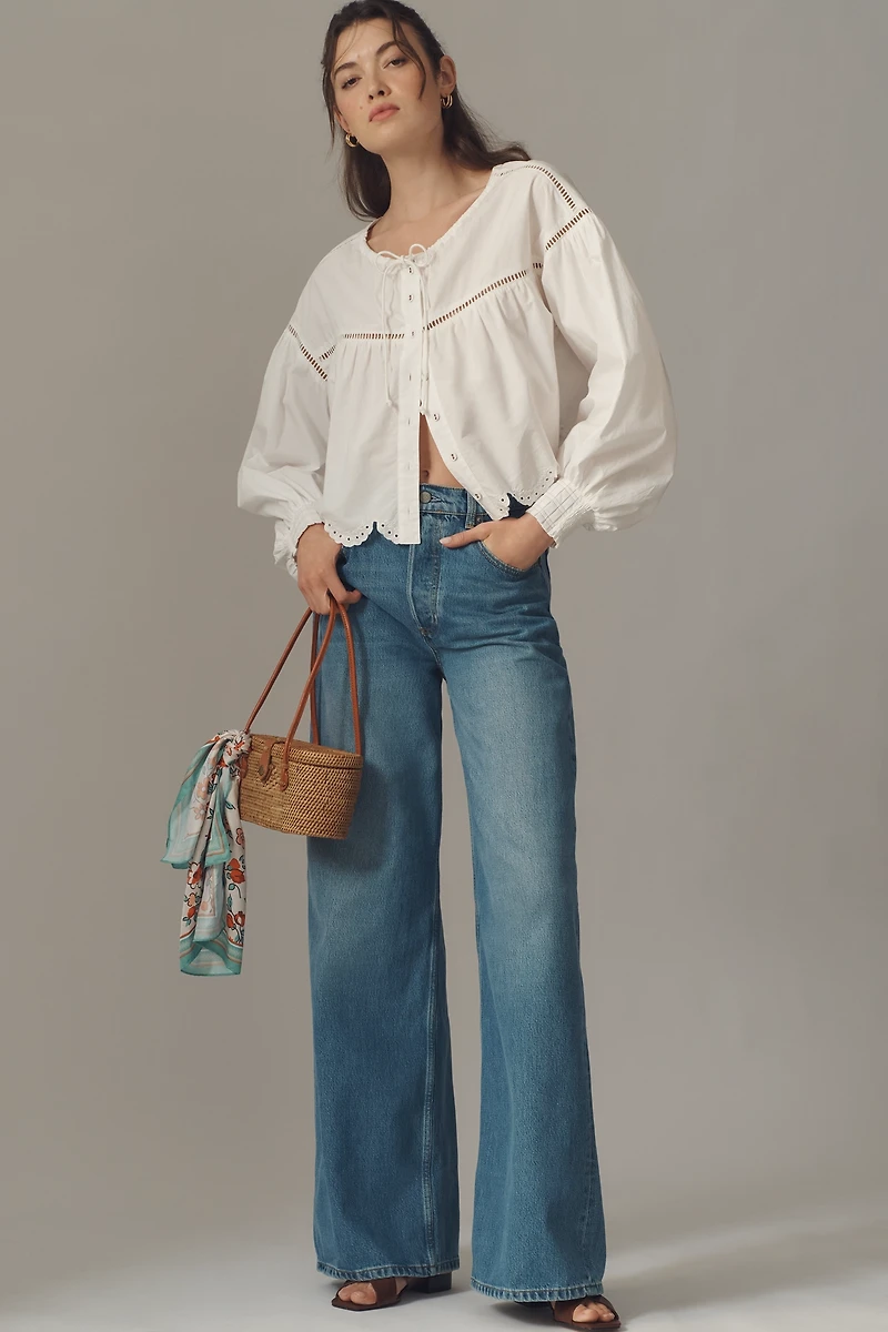 Boyish Jovi High-Rise Baggy Wide-Leg Jeans