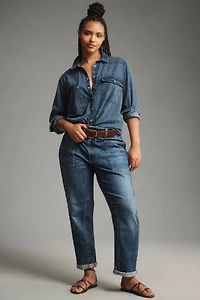 The Wanderer Mid-Rise Relaxed Jeans by Pilcro