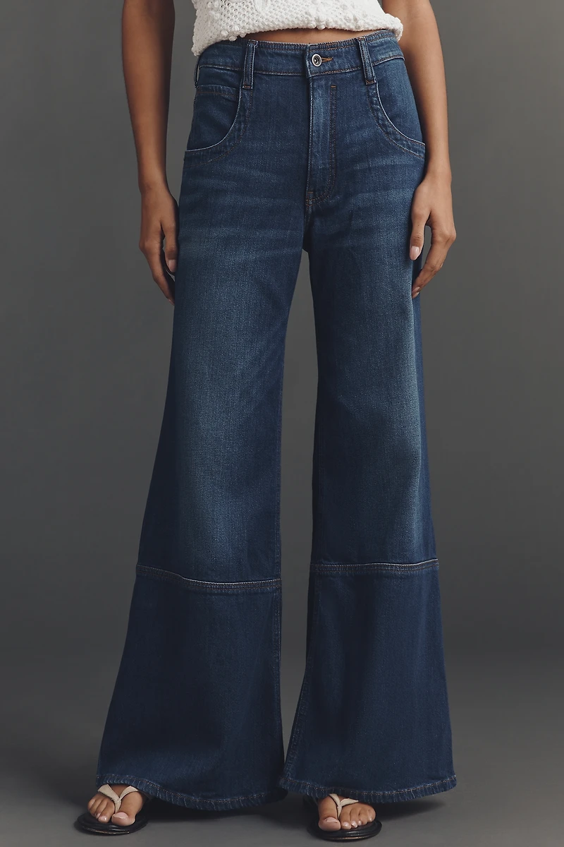 Pilcro High-Rise Flare Jeans