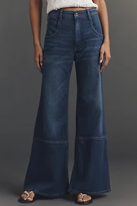 Pilcro High-Rise Flare Jeans