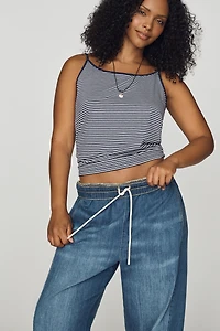 Pilcro Izzie Relaxed Pull-On Barrel Jeans