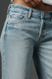 EB Denim Low-Rise Baggy Wide-Leg Jeans