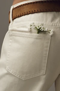EB Denim Low-Rise Baggy Capri Jeans