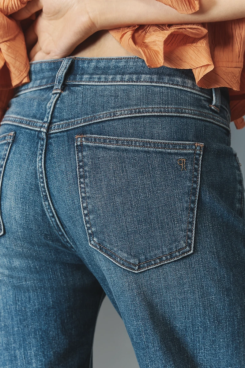 Pilcro Low-Rise Flared Jeans