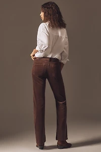 Pilcro Low-Rise Corduroy Flare Jeans