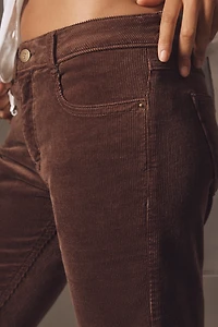 Pilcro Low-Rise Corduroy Flare Jeans