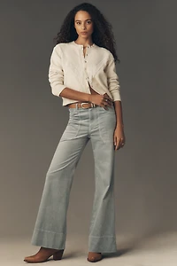 The Rylan High-Rise Flare Jeans by Pilcro: Corduroy Edition