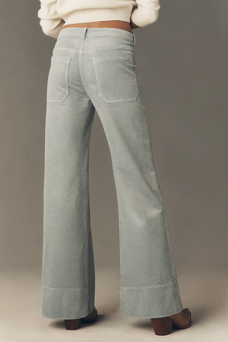 The Rylan High-Rise Flare Jeans by Pilcro: Corduroy Edition