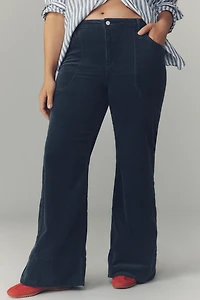 The Rylan High-Rise Flare Jeans by Pilcro: Corduroy Edition