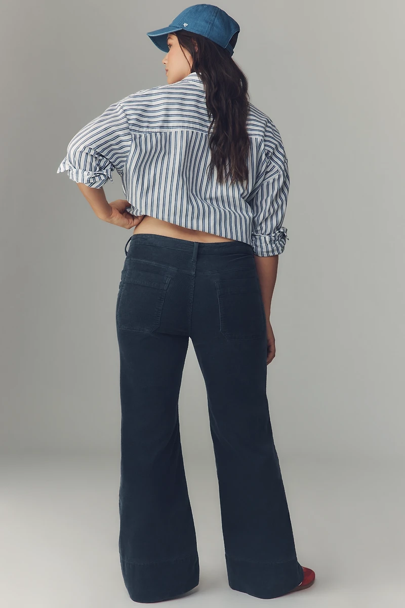 The Rylan High-Rise Flare Jeans by Pilcro: Corduroy Edition