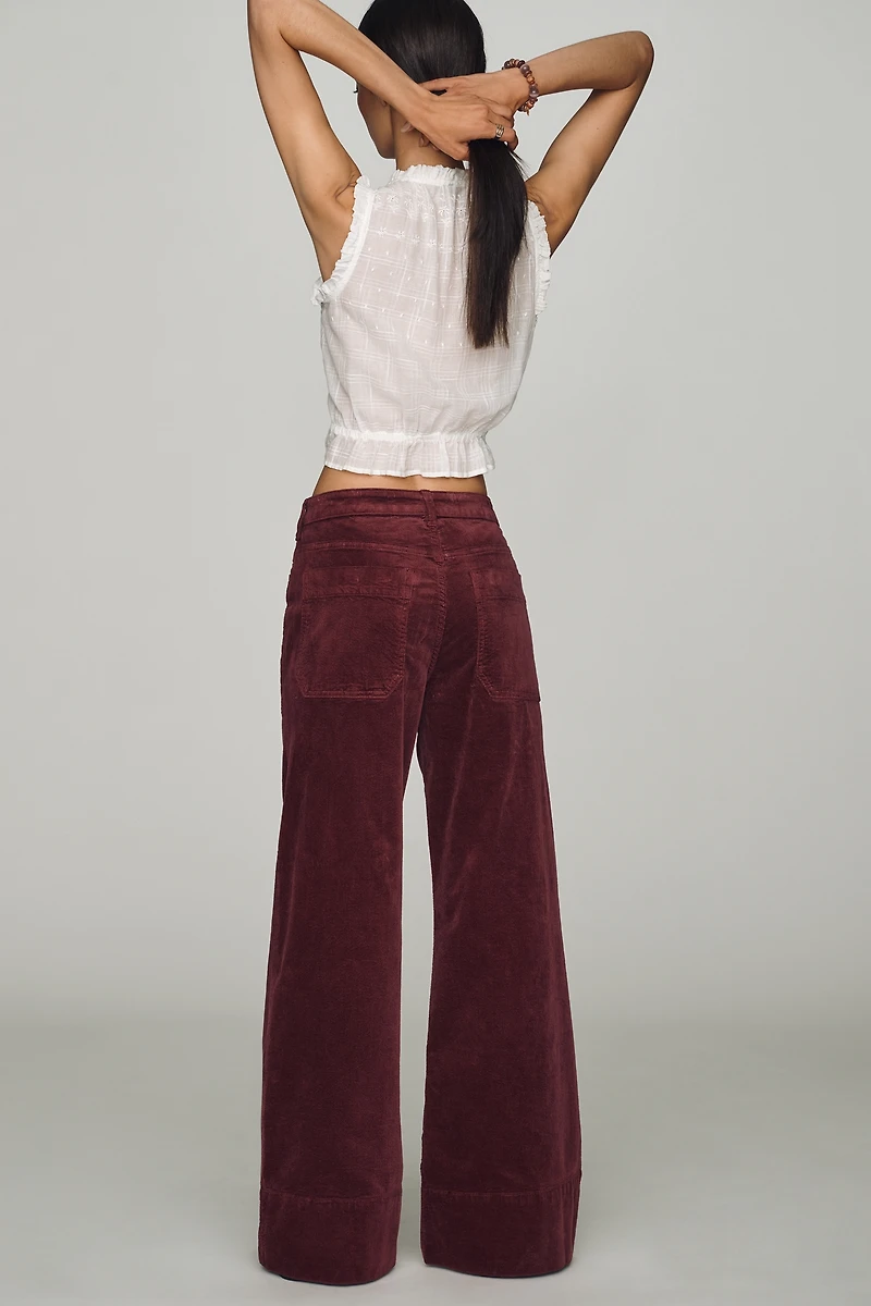 Rylan High-Rise Flare Jeans by Pilcro: Corduroy Edition