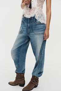 Pilcro Jenna Mid-Rise Relaxed Jeans