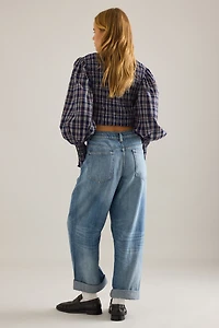 The Jenna Mid-Rise Relaxed Jeans by Pilcro