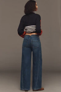 The Lex High-Rise Relaxed Tapered Jeans by Pilcro