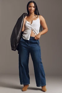 The Lex High-Rise Relaxed Tapered Jeans by Pilcro