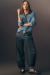 Pilcro High-Rise Balloon Jeans