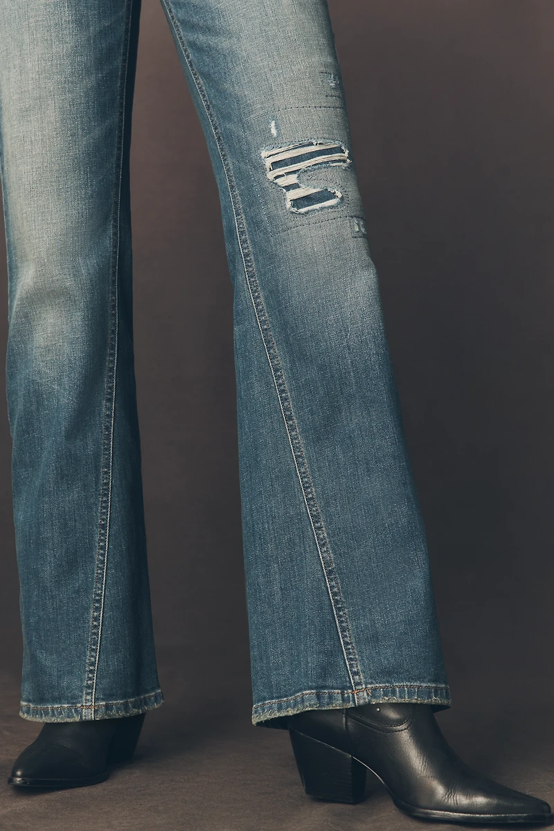 Pilcro Essential Mid-Rise Flare Jeans