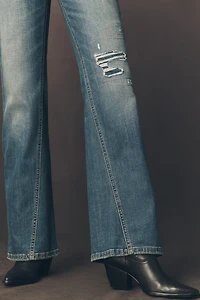 Pilcro Essential Mid-Rise Flare Jeans