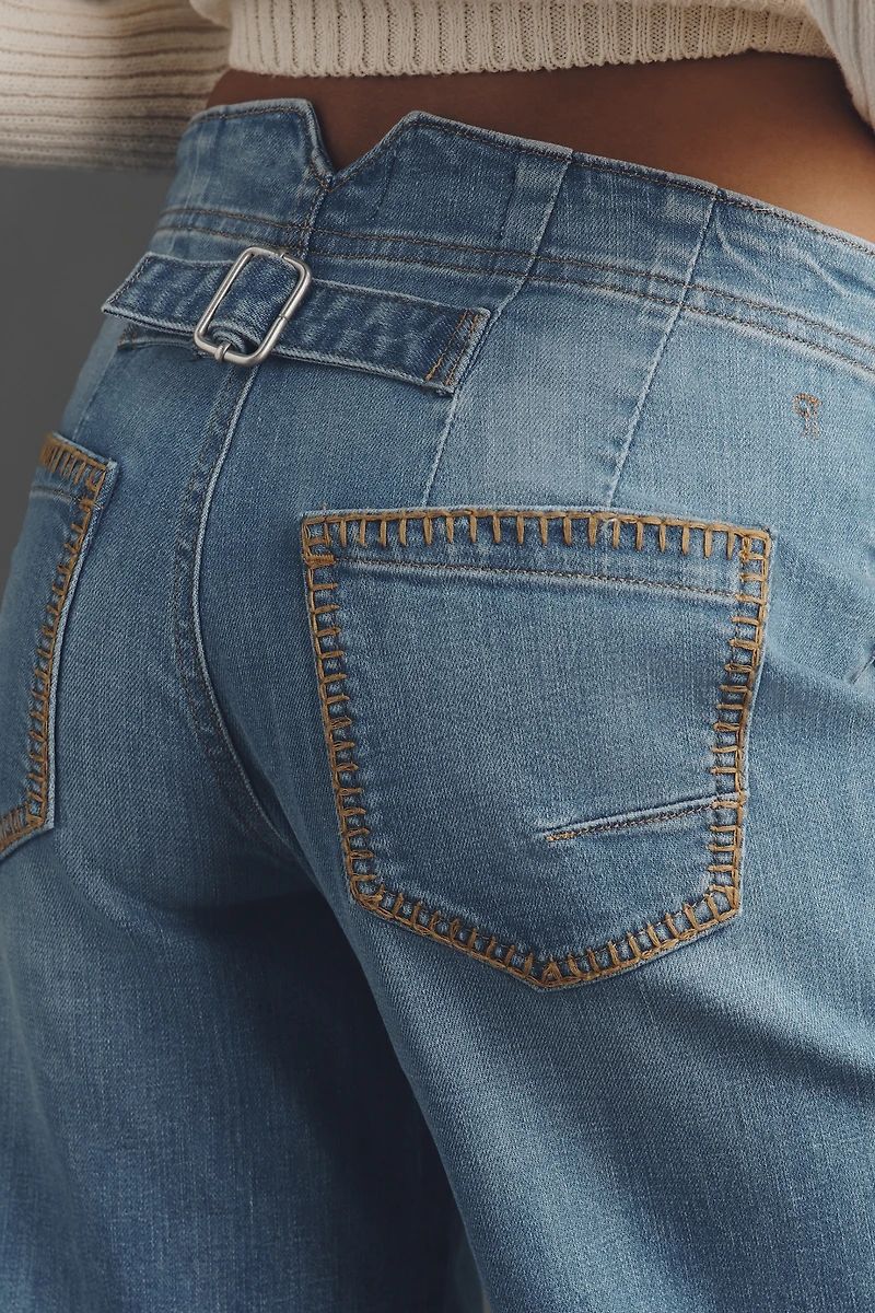 Pilcro Kit Trouser High-Rise Crop Wide-Leg Jeans