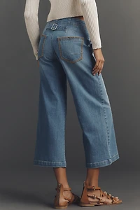 Pilcro Kit Trouser High-Rise Crop Wide-Leg Jeans