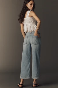 Pilcro Osaka Low-Slung Crop Wide-Leg Jeans