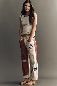 The Celeste Boyfriend Mid-Rise Relaxed Jeans by Pilcro