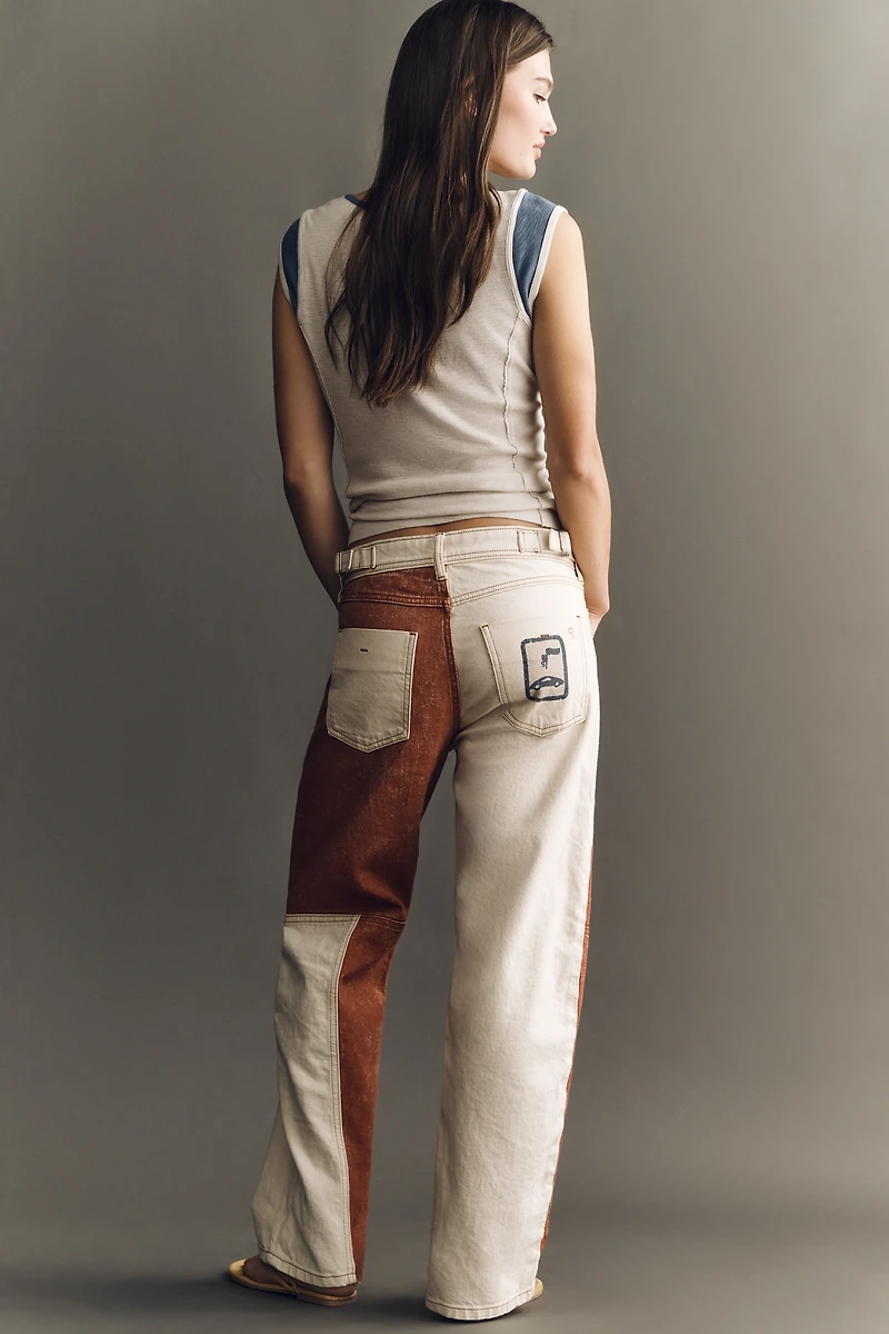 The Celeste Boyfriend Mid-Rise Relaxed Jeans by Pilcro