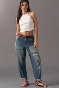 Jenna Mid-Rise Relaxed Jeans by Pilcro