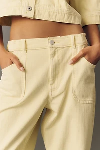 Jenna Regenerative Cotton Mid-Rise Relaxed Jeans by Pilcro