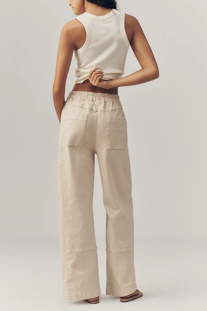Pilcro Izzie Relaxed Full-Length Barrel Jeans