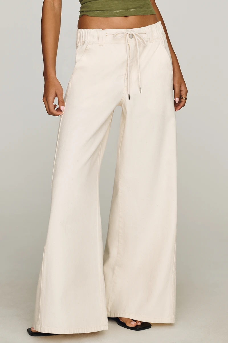 Pilcro Adi High-Rise Wide-Leg Jeans