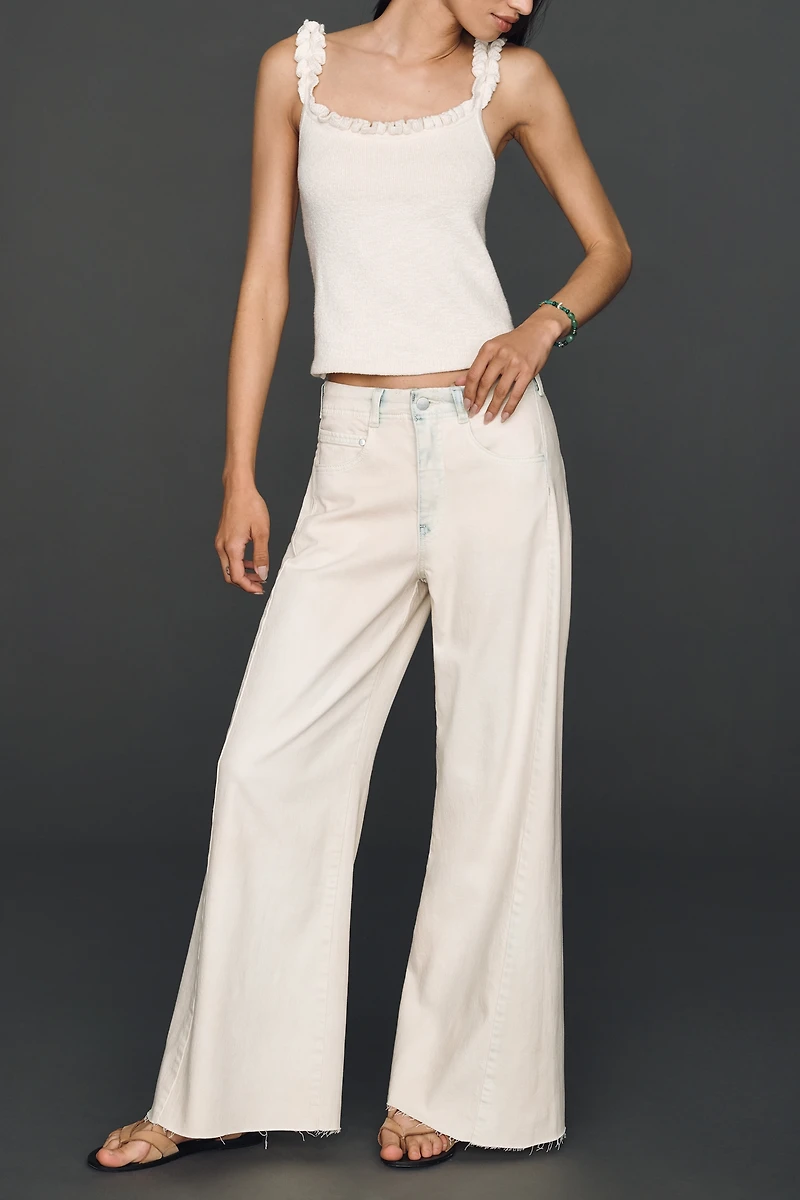 Pilcro Adi High-Rise Wide-Leg Jeans