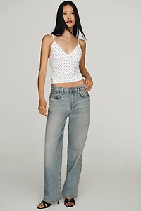 Reformation Val 90s Mid-Rise Straight Jeans