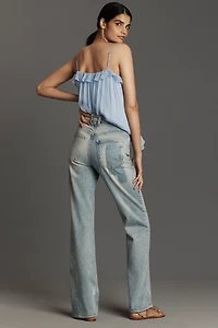 Scotch & Soda The Glow High-Rise Bootcut Jeans
