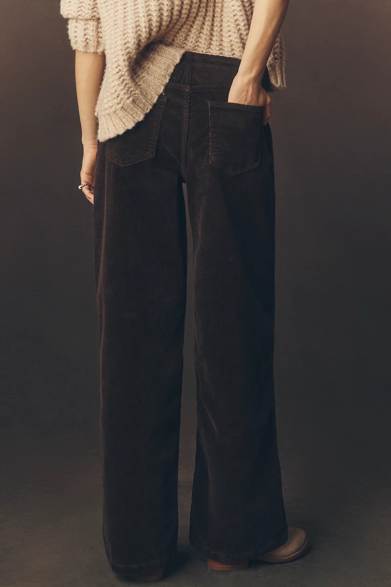 Habitual Jade Mid-Rise Wide-Leg Drawstring Jeans