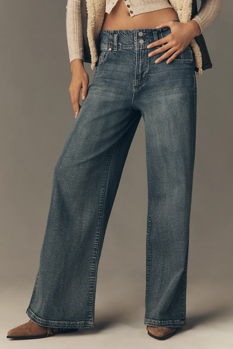 Habitual Easton High-Rise Wide-Leg Jeans