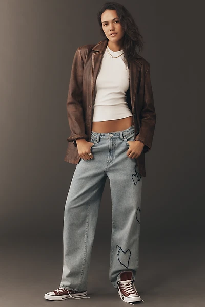 Habitual Wythe High-Rise Relaxed Straight-Leg Valentine Jeans