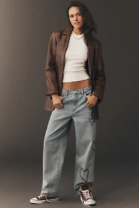 Habitual Wythe High-Rise Relaxed Straight-Leg Valentine Jeans