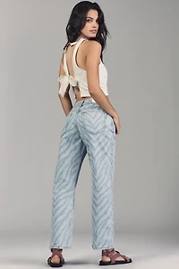 RE/DONE Mid-Rise Easy Straight-Leg Jeans